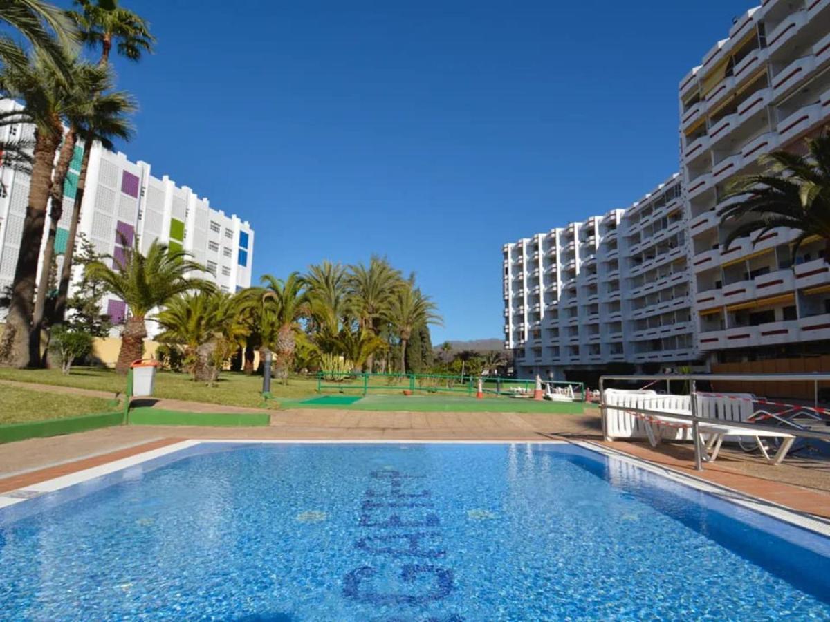 Penthouse In Playa Del Ingles With Lovely View Apartment Exterior photo